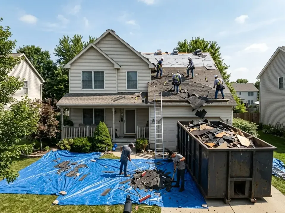 roof-replacement-debris-remova-004 — frequently asked questions, Cheapest Dumpster Rentals in Oxoboxo River, CT